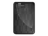 WD My Passport AV-TV WDBHDK0010BBK - Hårddisk - 1 TB - extern (portabel) - USB 3.0 - svart WDBHDK0010BBK-EESN