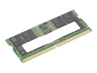ThinkPad - DDR5 - modul - 16 GB - SO DIMM 262-pin - 4800 MHz / PC5-38400 - Campus - grön - för ThinkPad T15p Gen 3 21DA, 21DB 4X71K08907