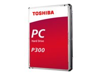 Toshiba P300 Desktop PC - Hårddisk - 3 TB - inbyggd - 3.5" - SATA 6Gb/s - 7200 rpm - buffert: 64 MB HDWD130UZSVA