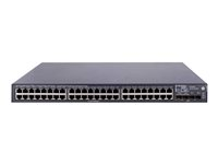 HPE 5800-48G-PoE Switch - Switch - L3 - Administrerad - 48 x 10/100/1000 (PoE) + 4 x SFP+ - rackmonterbar - PoE JC104A#ABB
