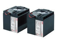 APC Replacement Battery Cartridge #11 - UPS-batteri - Bly-syra - svart - för P/N: DLA2200J, SU2200I, SU2200J3W, SU2200RMXLI, SU3000I, SU3000J3W, SUA3000T, SUA3000US RBC11
