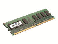Crucial - DDR2 - modul - 4 GB - DIMM 240-pin - 800 MHz / PC2-6400 - CL5 - 1.8 V - registrerad - ECC CT51272AB80E