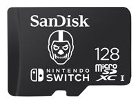 SanDisk Nintendo Switch - Fortnite Edition flash-minneskort - 128 GB - UHS-I U3 - mikroSDXC UHS-I SDSQXAO-128G-GN6ZG