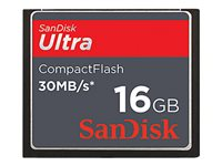 SanDisk Ultra - Flash-minneskort - 16 GB - CompactFlash SDCFH-016G-U46