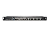 SonicWall NSsp 10700 - Säkerhetsfunktion - 40GbE, 100GbE, 5GbE, 2.5GbE, 25GbE - 1U - SonicWall Gen 7 uppgraderingskampanj - kan monteras i rack 02-SSC-2291