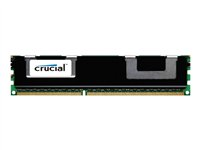 Crucial - DDR3 - modul - 4 GB - DIMM 240-pin - 1600 MHz / PC3-12800 - registrerad - ECC CT4G3ERSLD8160B