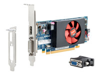 AMD Radeon HD 8490 - Grafikkort - Radeon HD 8490 - 1 GB DDR3 - PCIe 2.0 x16 låg profil - DVI, DisplayPort - för EliteDesk 700 G1, 800 G1 (SFF, tower); ProDesk 600 G1 E1C64AA