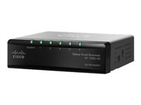 Cisco Small Business SF 100D-05 - Switch - ohanterad - 5 x 10/100 - skrivbordsmodell - Likström SF100D-05-EU