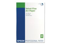 Epson Fine Art Velvet - Sammet - A3 plus (329 x 423 mm) 20 ark papper - för SureColor P5000, P800, SC-P10000, P20000, P5000, P700, P7500, P900, P9500 C13S041637