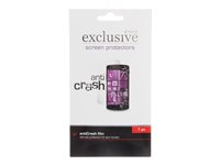 Insmat Exclusive AntiCrash - Skärmskydd för mobiltelefon - film - transparent - för Apple iPhone 14 Pro Max 861-1422
