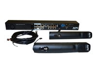 APC NetBotz Rack Monitor 250 - Miljöövervakningsenhet - 100Mb LAN - kan monteras i rack - för P/N: AR106SH4, AR106SH6, AR109SH4, AR109SH6, AR112SH4, AR112SH6, AR3106, AR3106SP NBACS1356