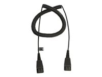 Jabra - Förlängningskabel till headset - Snabburkoppling till Snabburkoppling - 2 m 8730-009