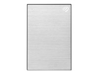 Seagate One Touch STKY1000401 - Hårddisk - 1 TB - extern (portabel) - USB 3.0 - silver - med Seagate Rescue Data Recovery STKY1000401