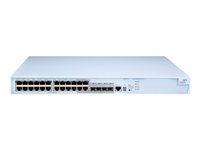 HPE 4210-24G-PoE Switch - Switch - L4 - Administrerad - 24 x 10/100/1000 (PoE) + 4 x kombinations-SFP - rackmonterbar - PoE JF846A