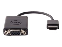 Dell - Videokort - HDMI hane till HD-15 (VGA) hona - för Chromebook 3120; Inspiron 17 77XX, 24 5459, 3059, 3263, 5458, 55XX, 7459; Vostro 3650 492-11682