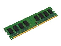Kingston - DDR2 - modul - 1 GB - DIMM 240-pin - 800 MHz / PC2-6400 - CL6 - ej buffrad - icke ECC - för HP Pavilion d4940, d4965, d4975, s3410, s3520, s3521, s3522, s3531, s3621, s3660, s3720 KTH-XW4400C6/1G