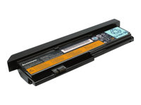 Lenovo - Batteri för bärbar dator - litiumjon - 9-cells - 7800 mAh - för ThinkPad X200; X200s; X200si; X201; X201i; X201s 43R9255