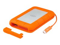 LaCie Rugged Thunderbolt - Hårddisk - 2 TB - extern (portabel) - USB 3.0 / Thunderbolt - 5400 rpm - buffert: 64 MB 9000489