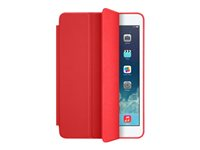 Apple Smart - (PRODUCT) RED - skyddsfodral för surfplatta - läder - röd ME711ZM/A