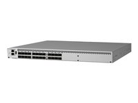 HPE SN3000B 16Gb 24-port/24-port Active Fibre Channel Switch - Switch - 24 x SFP+ - rackmonterbar - HPE Complete QW938A