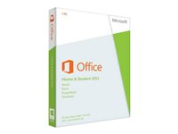 Microsoft Office Home and Student 2013 - Licens - 1 PC - icke-kommersiell - 32/64-bit - Win - danska - Eurozon 79G-03685