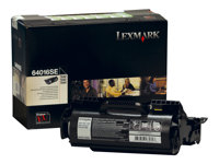 Lexmark - Svart - original - tonerkassett LRP - för Lexmark T640, T642, T644 64016SE