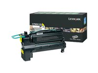 Lexmark - Extra lång livslängd - gul - original - tonerkassett LCCP, LRP - för Lexmark C792, X792 C792X1YG