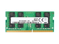 HP - DDR4 - modul - 16 GB - SO DIMM 260-pin - 3200 MHz / PC4-25600 - 1.2 V - ej buffrad - icke ECC - för Elite Slice G2 (SODIMM); EliteDesk 705 G5 (SODIMM); EliteOne 800 G5, 800 G6, 800 G8; ProDesk 400 G5 (SODIMM), 400 G6 (SODIMM), 600 G5 (SODIMM), 600 G6 (SODIMM); ProOne 400 G6, 440 G6, 600 G6 13L75AA