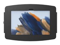 Compulocks Galaxy Tab A 10.5" Space Enclosure Wall Mount - Hölje - för surfplatta - låsbar - höggradig aluminium - svart - skärmstorlek: 10.5" - monteringsgränssnitt: 100 x 100 mm - väggmonterbar - för Samsung Galaxy Tab A (2018) (10.5 tum) 105AGEB