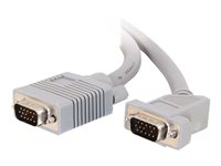 C2G Premium SXGA 45° Angled - VGA-kabel - HD-15 (VGA) (hane) till HD-15 (VGA) (hane) - 10 m - 45° kontakt 81112