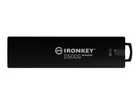 Kingston IronKey D500SM - USB flash-enhet - krypterat - 8 GB - USB 3.2 Gen 1 - TAA-kompatibel IKD500SM/8GB