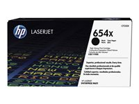 HP 654X - Lång livslängd - svart - original - LaserJet - tonerkassett (CF330X) - för Color LaserJet Enterprise M651dn, M651n, M651xh; Color LaserJet Managed M651dnm, M651xhm CF330X