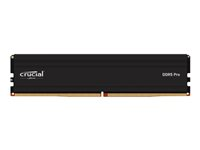 Crucial Pro - DDR5 - modul - 24 GB - DIMM 288-pin låg - 5600 MHz / PC5-44800 - CL46 - 1.1 V - ej buffrad - on-die ECC - mattsvart CP24G56C46U5