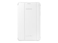 Samsung EF-BT230B - Vikbart fodral för surfplatta - vit - 7" - för Galaxy Tab 4 (7 tum) EF-BT230BWEGWW