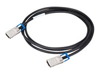 HPE X230 Local Connect - Ethernet 10GBase-CX4-kabel - CX4 (hane) till CX4 (hane) - 3 m - för HPE 5120-48G-PoE+, 5500-24G-PoE+-4SFP, 5500-24G-SFP, 5500-48G-4SFP JD365A