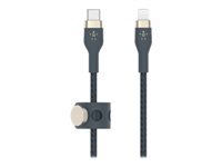 Belkin BOOST CHARGE - Lightning-kabel - 24 pin USB-C hane till Lightning hane - 1 m - blå CAA011BT1MBL