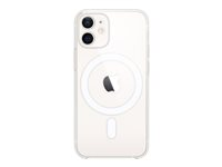 Apple - Baksidesskydd för mobiltelefon - med MagSafe - polykarbonat - klar - för iPhone 12 mini MHLL3ZM/A
