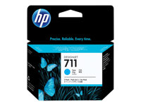 HP 711 - 3-pack - 29 ml - cyan - original - DesignJet - bläckpatron - för DesignJet T100, T120, T120 ePrinter, T125, T130, T520, T520 ePrinter, T525, T530 CZ134A