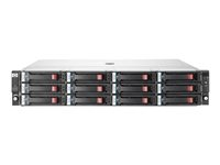 HPE StorageWorks Disk Enclosure D2600 - Kabinett för lagringsenheter - 12 fack ( SATA-300 / SAS-2 ) - 12 x HDD 1 TB - kan monteras i rack - 2U BV899A