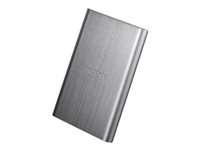 Sony HD-E1 - Hårddisk - 1 TB - extern (portabel) - 2.5" - USB 3.0 - silver - för Sony PlayStation 3, Sony PlayStation 3 Slim; VAIO Fit 14; VAIO Pro SVP11223, SVP1321 HD-E1S