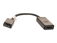 Dell - HDMI-adapter - 19 pin mini HDMI Type C hane till HDMI hona - för Dell M110, Mobile Projector M900; Latitude 10, 12, E6330, E6430; Venue 11; XPS 10, 8900 470-12367