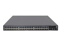 HPE 5500-48G-PoE+-4SFP HI Switch with 2 Interface Slots - Switch - Administrerad - 48 x 10/100/1000 + 4 x Gigabit SFP + 2 x 10 Gigabit SFP+ - rackmonterbar - PoE+ JG542A#ABB