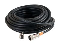 C2G RapidRun Multi-Format Runner Cable - CMG-rated - Kabel för video / ljud - MUVI-kontakt hona till MUVI-kontakt hona - 15.2 m - svart 87111