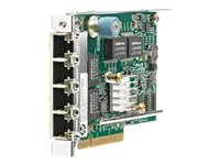 HPE 331FLR - Nätverksadapter - PCIe 2.0 x4 - 10Mb LAN, 100Mb LAN, GigE - 4 portar - för ProLiant DL360p Gen8, DL380p Gen8, DL385p Gen8, DL560 Gen8, SL250s Gen8, SL270s Gen8 629135-B21
