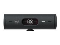 Logitech BRIO 500 - Webbkamera - färg - 1920 x 1080 - 720p, 1080p - ljud - USB-C 960-001422