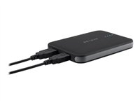 Belkin Power Pack 4000 - Strömförsörjningsbank - 4000 mAh - 2 utdatakontakter (USB) F8M160CW