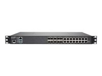 SonicWall NSa 3650 - Säkerhetsfunktion - 10GbE, 2.5GbE - 1U - SonicWall säkerhetsuppgradering, plusprogram (2 år) - kan monteras i rack 01-SSC-4090