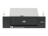 HPE RDX Removable Disk Backup System - Diskenhet - RDX - USB 2.0 - intern - 5.25" - med 750 GB patron - för HPE ProLiant DL580 G5, DL580 G7 AW577A