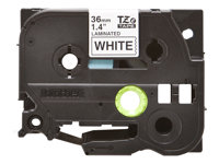 Brother TZe-261 - Självhäftande - svart på vitt - Rulle 3,6 cm x 8 m) 1 kassett(er) bandlaminat - för Brother PT-P950; P-Touch PT-3600, 550, 9200, 9600, 9700, 9800, D800, E800, P900, P950 TZE261