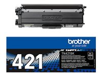 Brother TN421BK - Svart - original - tonerkassett - för Brother DCP-L8410, HL-L8260, HL-L8360, MFC-L8690, MFC-L8900 TN421BK